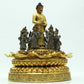 A Magnificent Gilt-Bronze Figure Of Buddha Shakyamuni And A Gilt-Silver Figure Of Tara