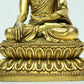 A Magnificent Gilt-Bronze Figure Of Buddha Shakyamuni