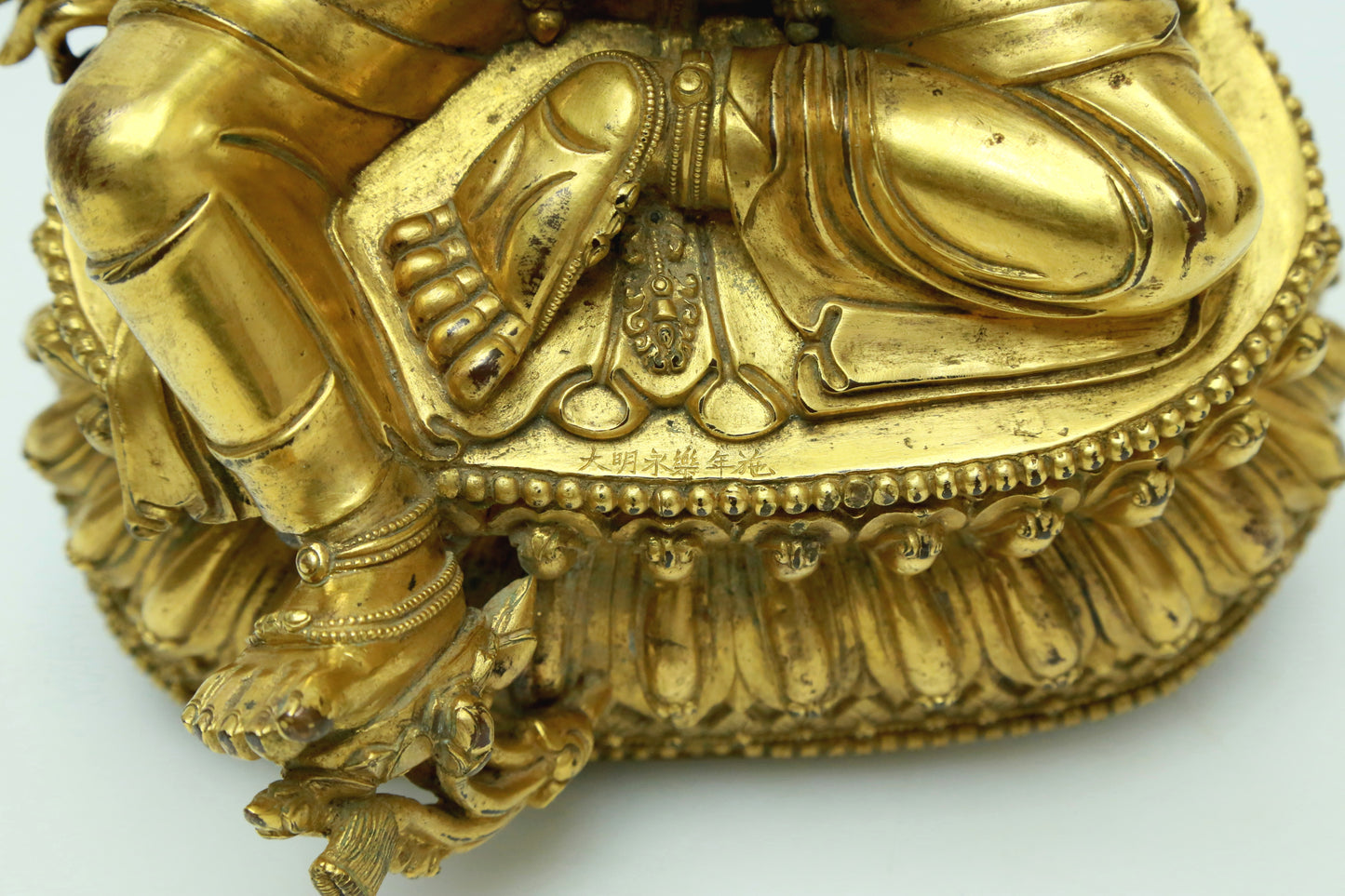 A Magnificent Gilt-Bronze Figure Of Green Tara