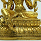 A Magnificent Gilt-Bronze Figure Of Green Tara