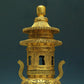 A Brilliant Pair Of Gilt-Bronze 'Animal Mask& Auspicious Cloud' Tripod Censers