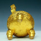 A Brilliant Pair Of Gilt-Bronze 'Animal Mask& Auspicious Cloud' Tripod Censers