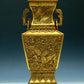 A Brilliant Pair Of Gilt-Bronze 'Dragon, Phoenix, Auspicious Cloud' Vases