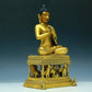 Three Brilliant Gilt-Bronze Figures Of Buddha Shakyamuni