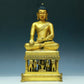 Three Brilliant Gilt-Bronze Figures Of Buddha Shakyamuni