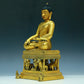 Three Brilliant Gilt-Bronze Figures Of Buddha Shakyamuni