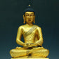 Three Brilliant Gilt-Bronze Figures Of Buddha Shakyamuni