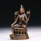 A Precious Bronze Figure Of Green Tara