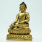 A Magnificent Gilt-Bronze Figure Of Buddha Shakyamuni