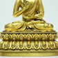 A Magnificent Gilt-Bronze Figure Of Buddha Shakyamuni