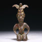 A Precious Bronze Gold& Silver-Inlaid Figure