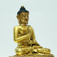 A Magnificent Gilt-Bronze Figure Of Buddha Shakyamuni