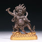 A Brilliant Gilt-Bronze Silver Figure Of Vajrapan