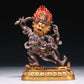 A Brilliant Gilt-Bronze Silver Figure Of Vajrapani