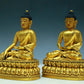 Five Wonderful Gilt-Bronze Figures Of Buddha Shakyamuni