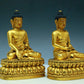 Five Wonderful Gilt-Bronze Figures Of Buddha Shakyamuni