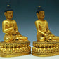 Five Wonderful Gilt-Bronze Figures Of Buddha Shakyamuni