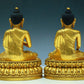 Five Wonderful Gilt-Bronze Figures Of Buddha Shakyamuni