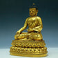 Three Wonderful Gilt-Bronze Figures Of Buddha Shakyamuni