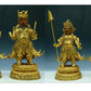 A Wonderful Set Of Gilt-Bronze Figures Of The Four Lokapalas
