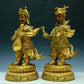 A Wonderful Set Of Gilt-Bronze Figures Of The Four Lokapalas