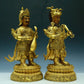 A Wonderful Set Of Gilt-Bronze Figures Of The Four Lokapalas