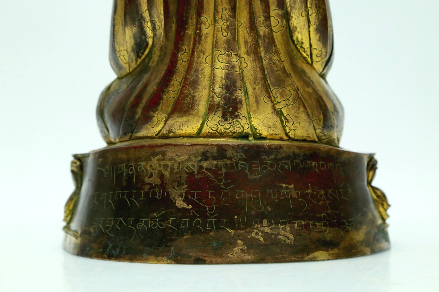 A Magnificent Gilt-Bronze Figure Of Brog.Mi With Inscriptions