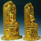 A Wonderful Set Of Gilt-Bronze Figures Of Bodhisattva With Inscriptions