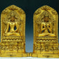 A Wonderful Set Of Gilt-Bronze Figures Of Bodhisattva With Inscriptions