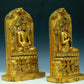 A Wonderful Set Of Gilt-Bronze Figures Of Bodhisattva With Inscriptions