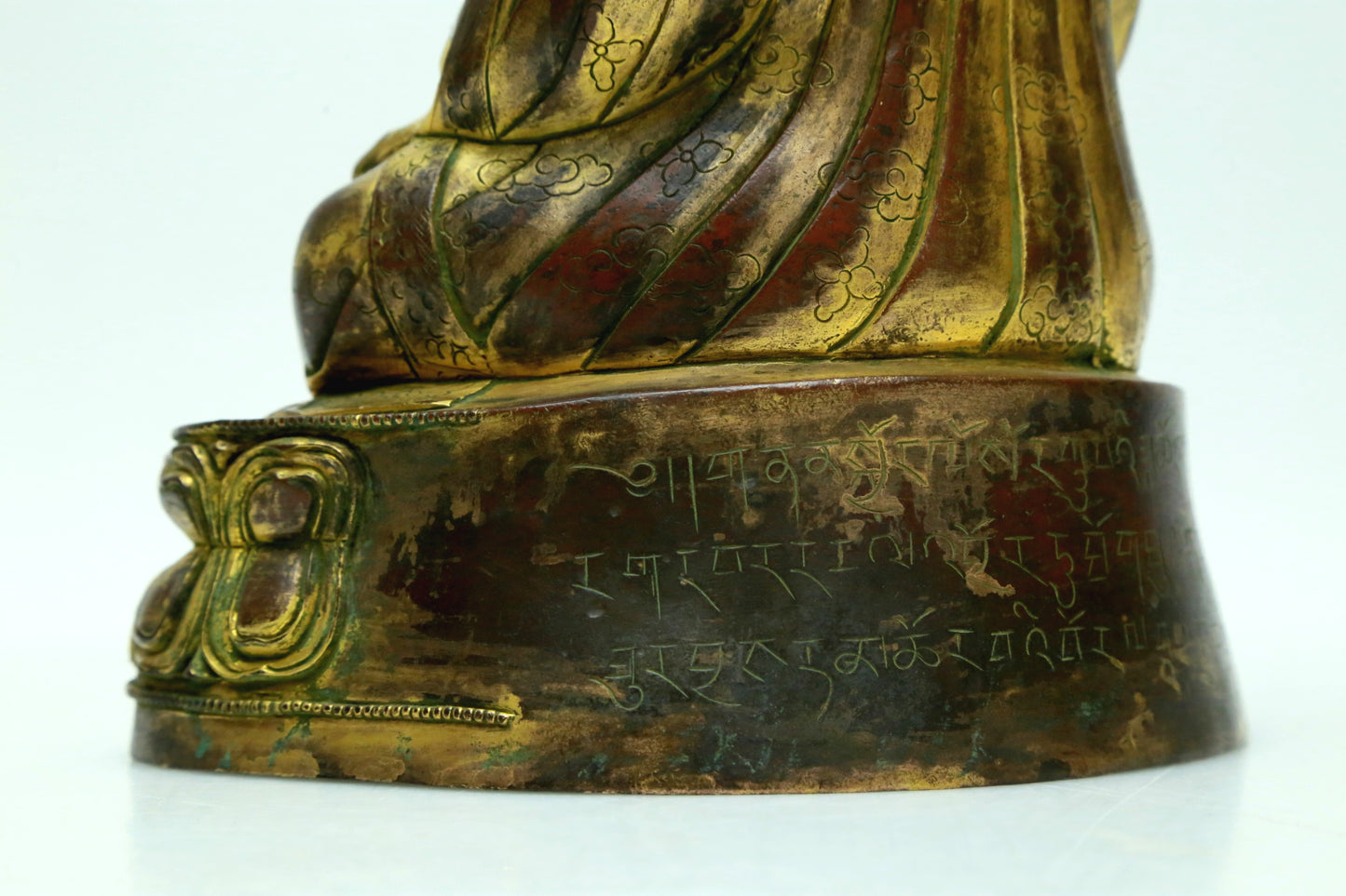 A Magnificent Gilt-Bronze Figure Of Brog.Mi With Inscriptions