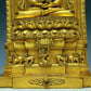 A Wonderful Set Of Gilt-Bronze Figures Of Bodhisattva With Inscriptions