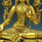 A Wonderful Gilt-Bronze Figure Of Green Tara