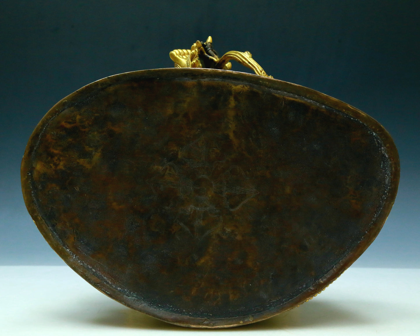 A Wonderful Gilt-Bronze Figure Of Green Tara