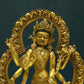 A Wonderful Gilt-Bronze Figure Of Mahamayuri