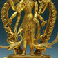 A Wonderful Gilt-Bronze Figure Of Mahamayuri