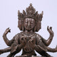 A Magnificent Gilt-Bronze Silver Figure Of Dakini