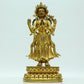 A Magnificent Gilt-Bronze Figure Of Four-Armed Avalokiteshvara