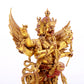 A majestic gilt copper vajra