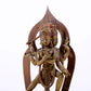 A solemn alloy copper Vajrasattva statue