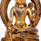 A majestic gilt bronze statue of Tara