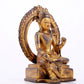 A majestic gilt bronze statue of Tara