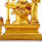 A majestic gilt bronze statue of Tara