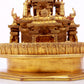 A stunning gilt bronze altar