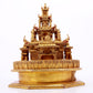 A stunning gilt bronze altar
