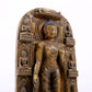 A solemn alloy copper statue of Gautama Buddha