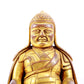 A majestic gilt bronze statue of Tsongkhapa