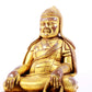 A majestic gilt bronze statue of Tsongkhapa