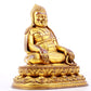 A majestic gilt bronze statue of Tsongkhapa