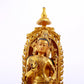 A majestic gilt bronze statue of Tara